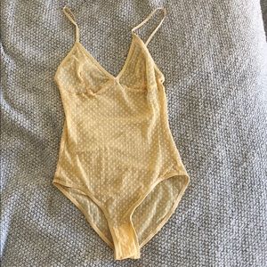 American Apparel Lace Bodysuit